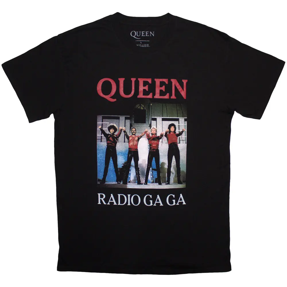 Unisex T-Shirt: Radio Ga Ga (Black)