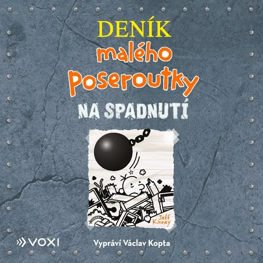 Deník malého poseroutky 14 - Na spadnutí (čte Kopta Václav) - MP3-CD