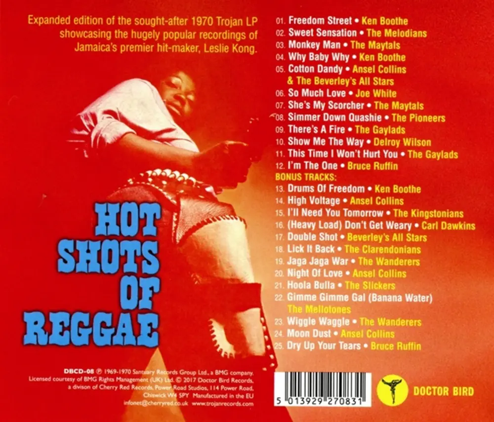 HOT SHOTS OF REGGAE