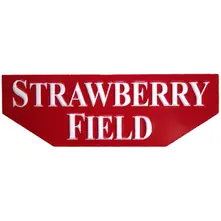 Fridge Magnet: Strawberry Field Embossed thumbnail