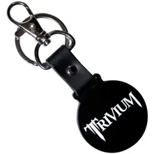 Trivium – Classic Logo Mono Circle (Kľúčenka)