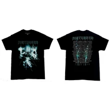 DISTURBED, Tričko Apocalypse Dateback, Unisex, Čierna