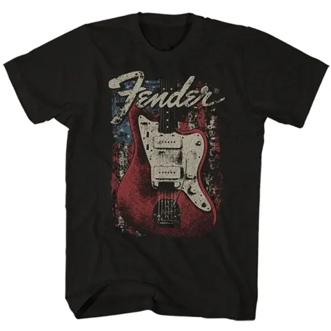 Distressed Guitar (Čierna)