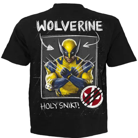 Tričko Deadpool Wolverine Sketches (Čierna), Unisex, Čierna