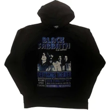 Black Sabbath, Mikina Deutsches '73, Unisex, Čierna