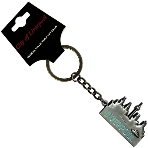 Keychain: City Of Liverpool Skyline