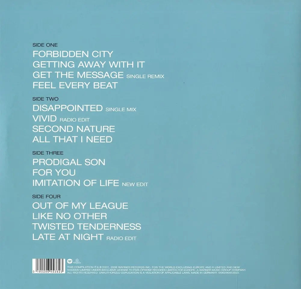 Electronic – GET THE MESSAGE - THE BEST OF (Vinyl)