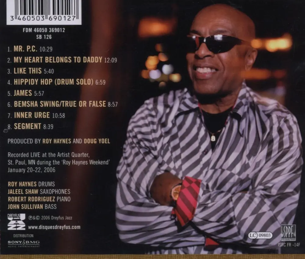 Roy Haynes – WHEREAS (CD)