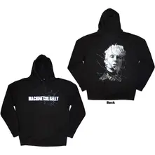 Machine Gun Kelly, Mikina Cracked Glass, Unisex, Čierna