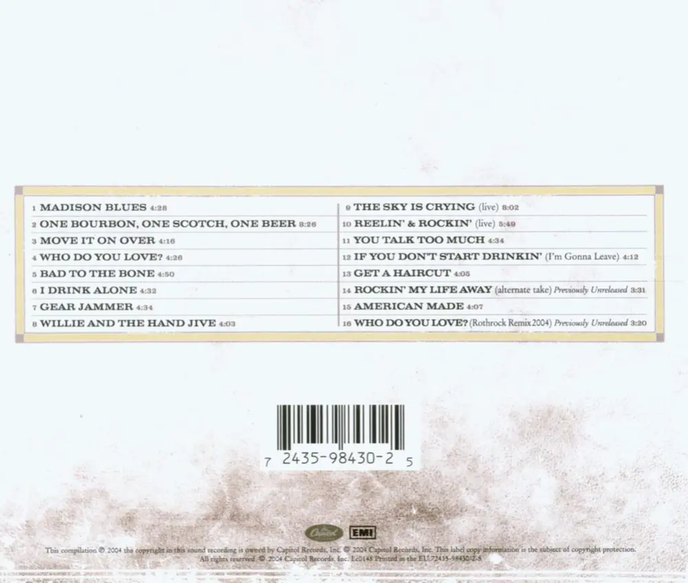 George Thorogood & The Destroyers – GREATEST HITS (CD)
