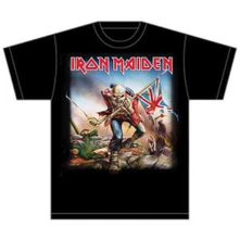Iron Maiden, Tričko Trooper, Unisex, Čierna