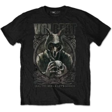 Volbeat, Tričko Goat with Skull, Unisex, Čierna