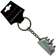 Keychain: City Of Liverpool Skyline