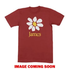 James, Tričko Daisy Logo, Unisex, Červená