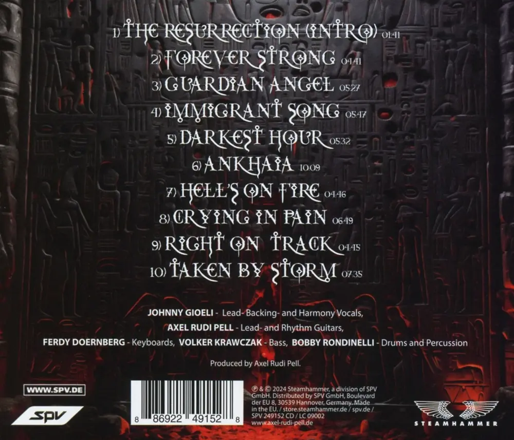 Axel Rudi Pell – RISEN SYMBOL (CD)