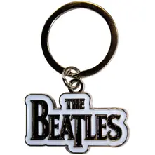 The Beatles – Drop T Logo (Čierna) (Kľúčenka)