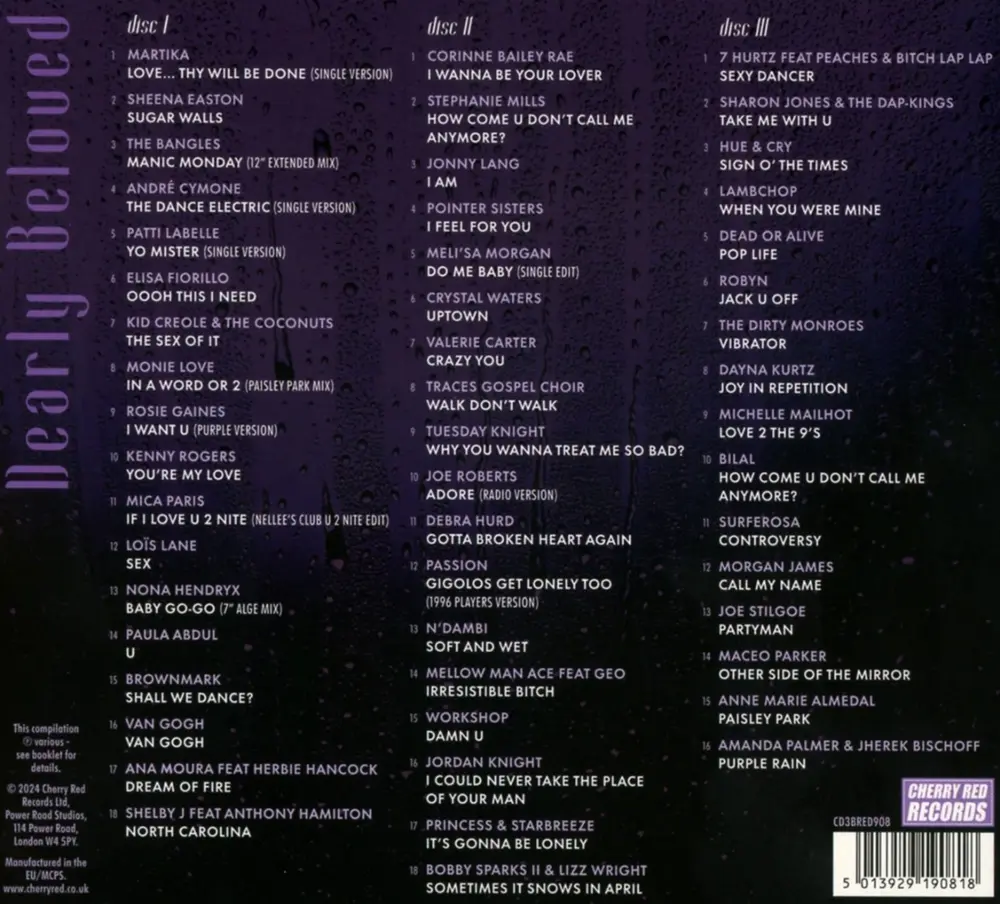 DEARLY BELOVED - A PRINCE SONGBOOK