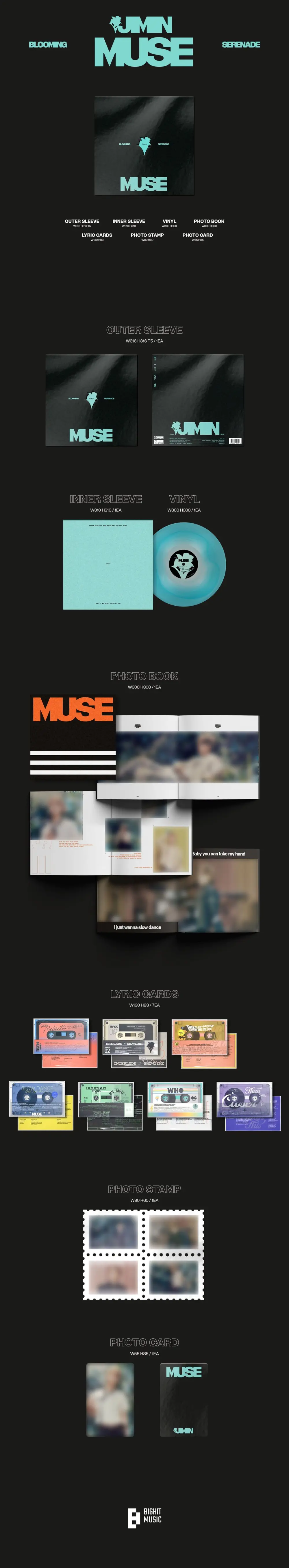 Jimin – MUSE (Vinyl)