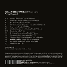 J.S. BACH: ACH, WAS IST DOCH UNSER LEBEN? - ORGAN WORKS thumbnail