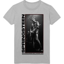Bruce Springsteen, Tričko Wintergarden Photo, Unisex, Šedá
