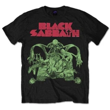 Black Sabbath, Tričko Sabbath Cut-out, Unisex, Čierna
