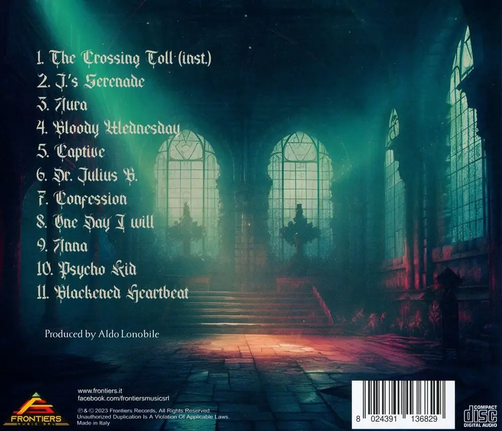 Secret Sphere - Blackened Heartbeat (CD)
