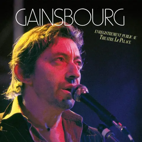 Serge Gainsbourg – CD ENREGISTREMENT PUBLIC AU THEATRE LE PALACE