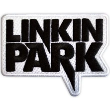 Linkin Park, Nažehlovačka Black Logo, Biela