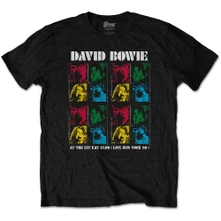 David Bowie, Tričko Kit Kat Klub, Unisex, Čierna