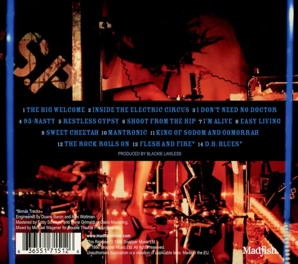 W.A.S.P. – Inside the Electric (CD)