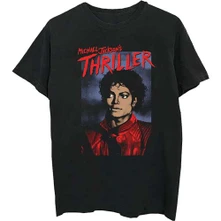 Michael Jackson, Tričko Thriller Pose, Unisex, Čierna