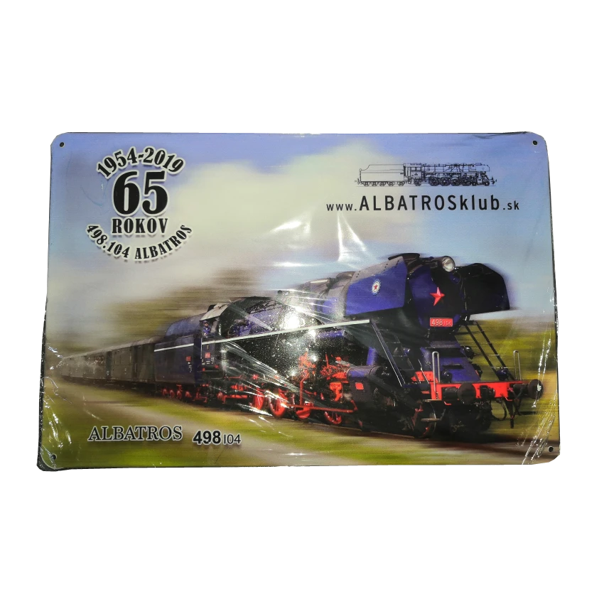 Smaltovaná tabuľka Albatros malá
