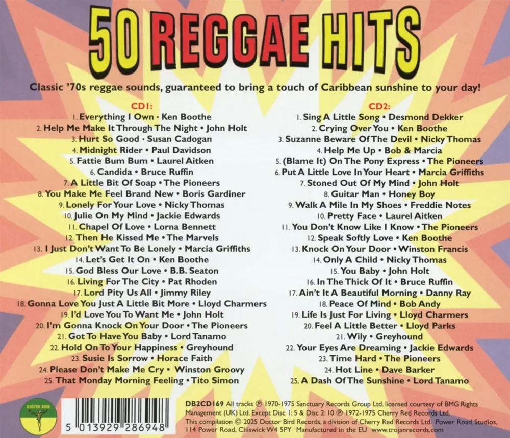 50 REGGAE HITS