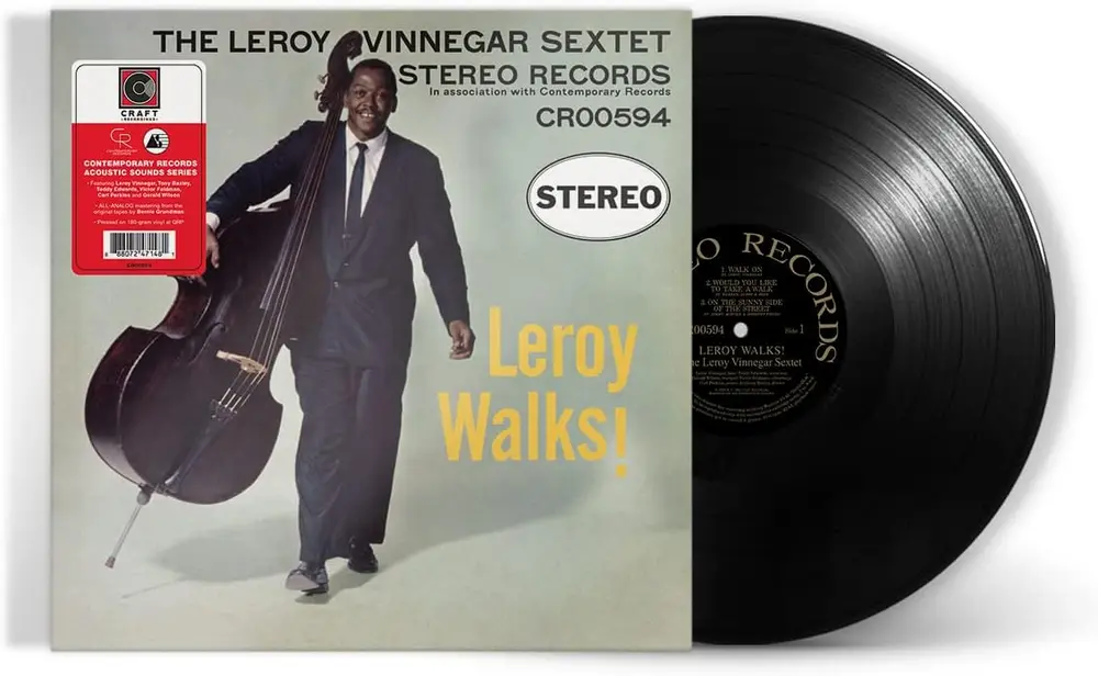 Leroy Vinnegar – Leroy Walks! (Vinyl)