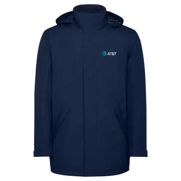 Team colors – Jacket AT&T Urban Logo Parka, Mens, Navy