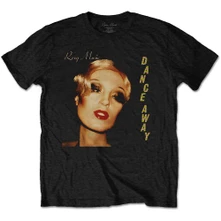 Roxy Music, Tričko Dance Away Album, Unisex, Čierna