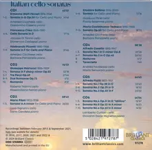 ITALIAN CELLO SONATAS thumbnail