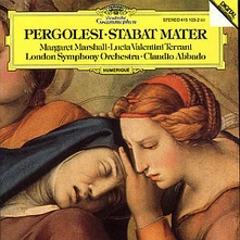 Giovanni Battista Pergolesi, CD STABAT MATER