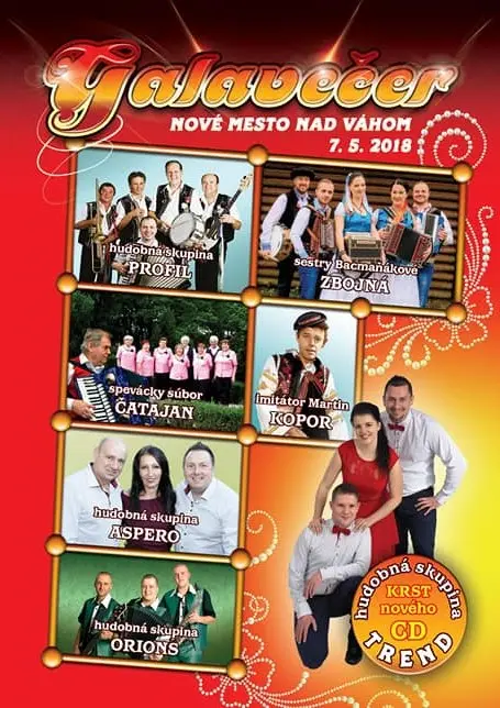 Various Artists – DVD Galavečer Nové Mesto nad Váhom - 07.08.2018