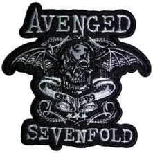 Avenged Sevenfold A7X, Nažehlovačka Deathbat Banner Cut-Out