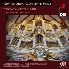 CD THOMAS AUGUSTINE ARNE: ORGAN CONCERTOS