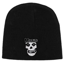 Misfits, Čapica Logo & Fiend, Unisex, Čierna