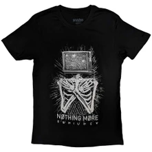Nothing More, Tričko Not Machines, Unisex, Čierna