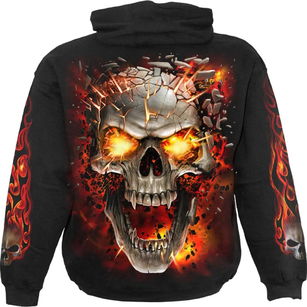 Spiral – Skull Blast (Noir, Enfant) (Sweat-shirt)