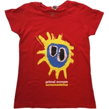 Primal Scream, Tričko Screamadelica, Žena, Červená