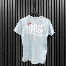 Unisex Unplugged T-Shirt: Cavern (Light Blue) (Back Print) thumbnail