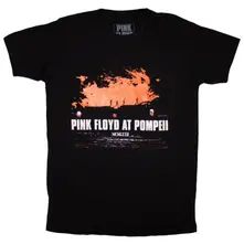 Unisex T-Shirt: Pompeii Orange (Black) thumbnail