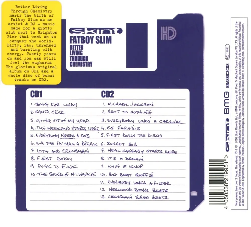 Fatboy Slim – Better Living Through Chemistry (20th Anniversary Edition) (CD)