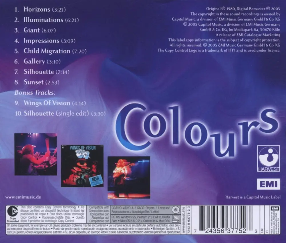 Eloy – COLOURS (CD)