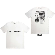 Post Malone, Tričko Collage, Unisex, Biela